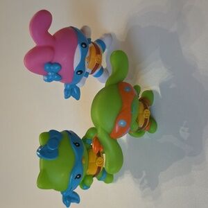 Hello Kitty TMNT Figures - Hello Kitty, My Melody, Cinnamoroll